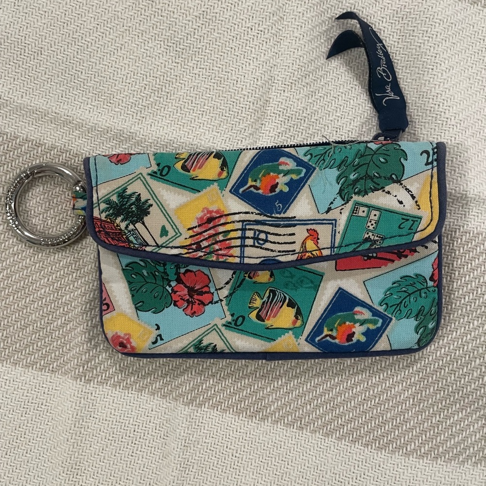 VERA BRADLEY wallet/keychain purse